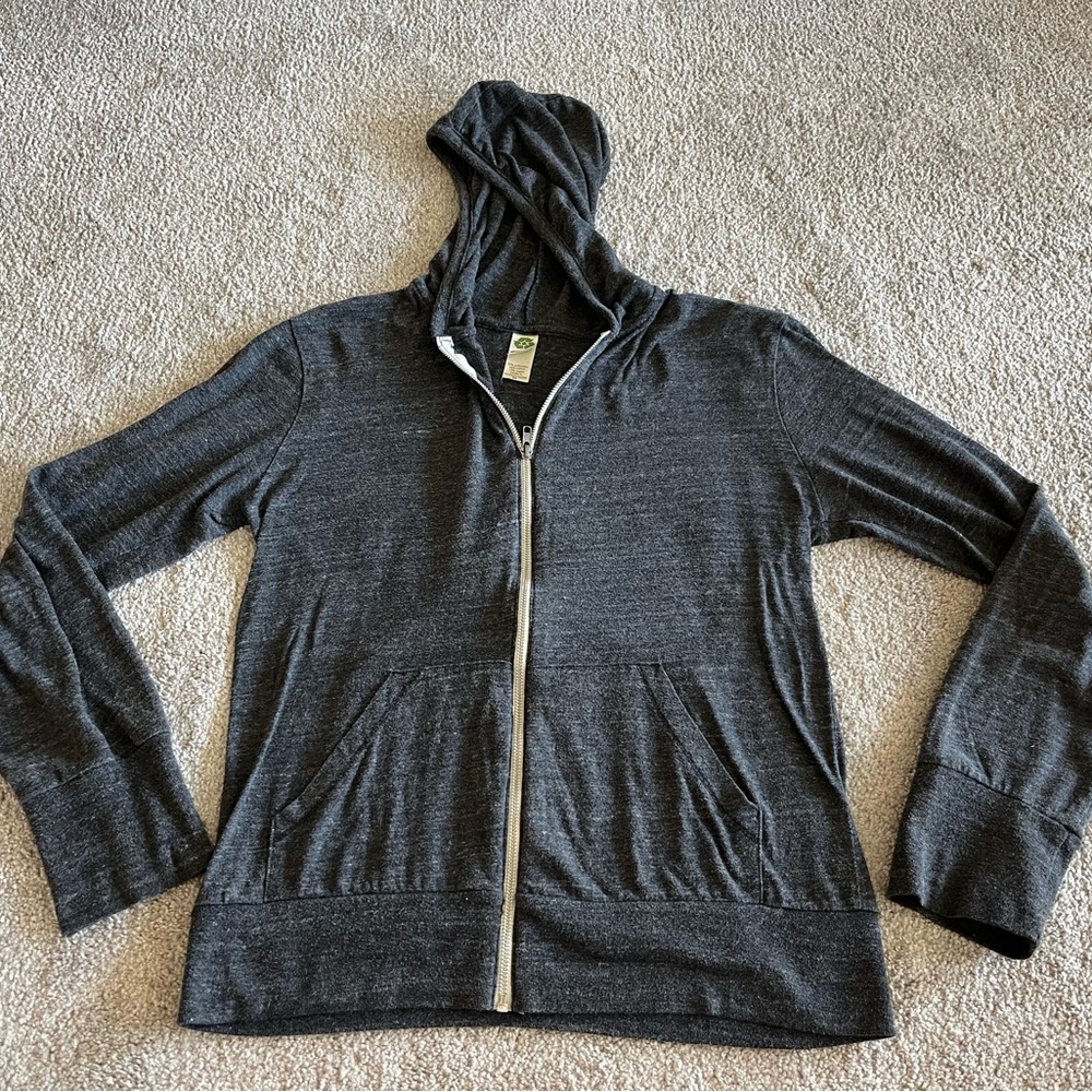 Alternative Charcoal Gray Hoodie